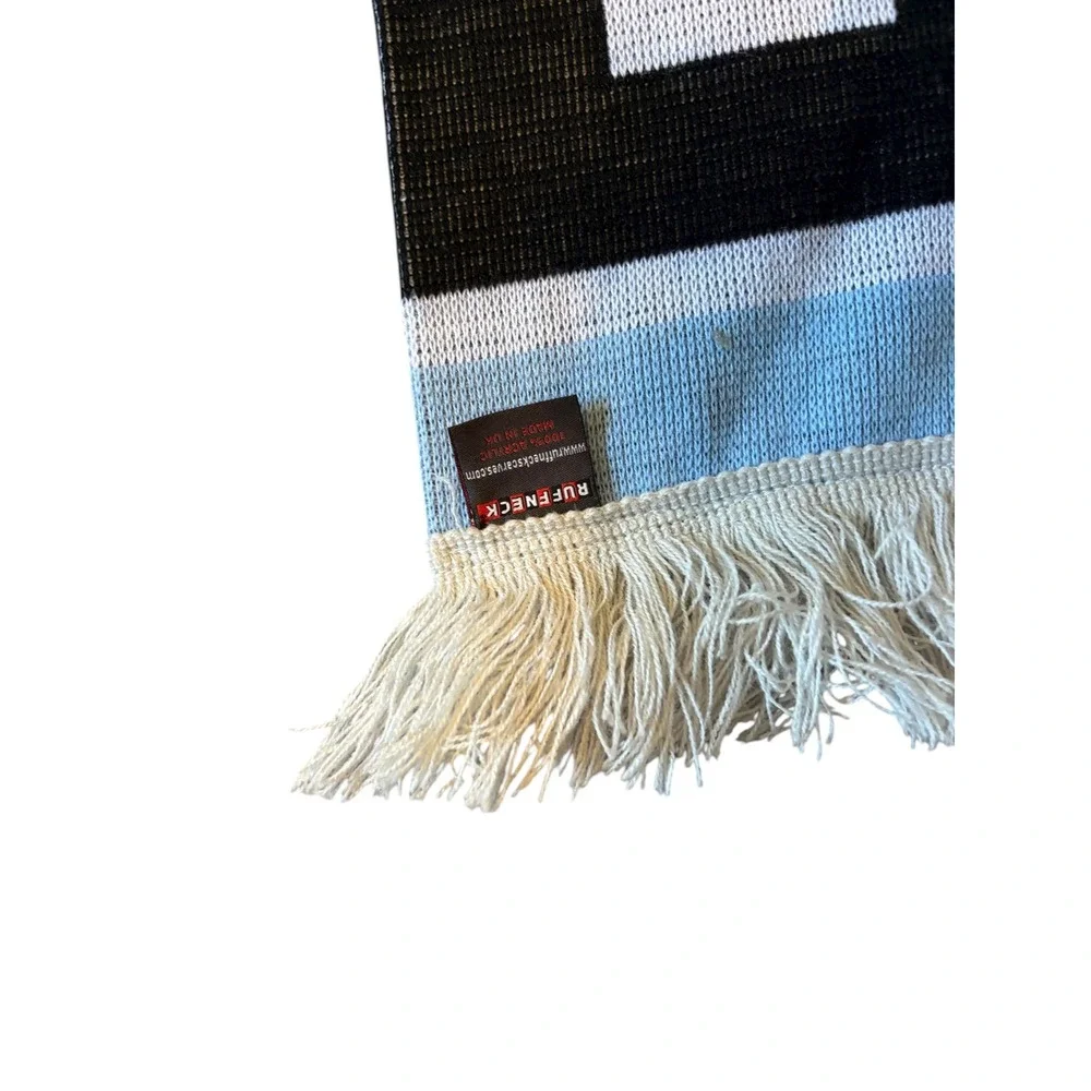Minnesota United FC Black and‎ Blue Scarf Ruffneck Team Fan Gear